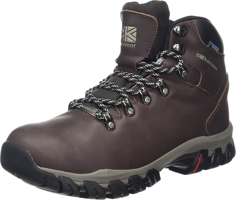 karrimor womens mendip 3 weathertite hiking boots chocolate
