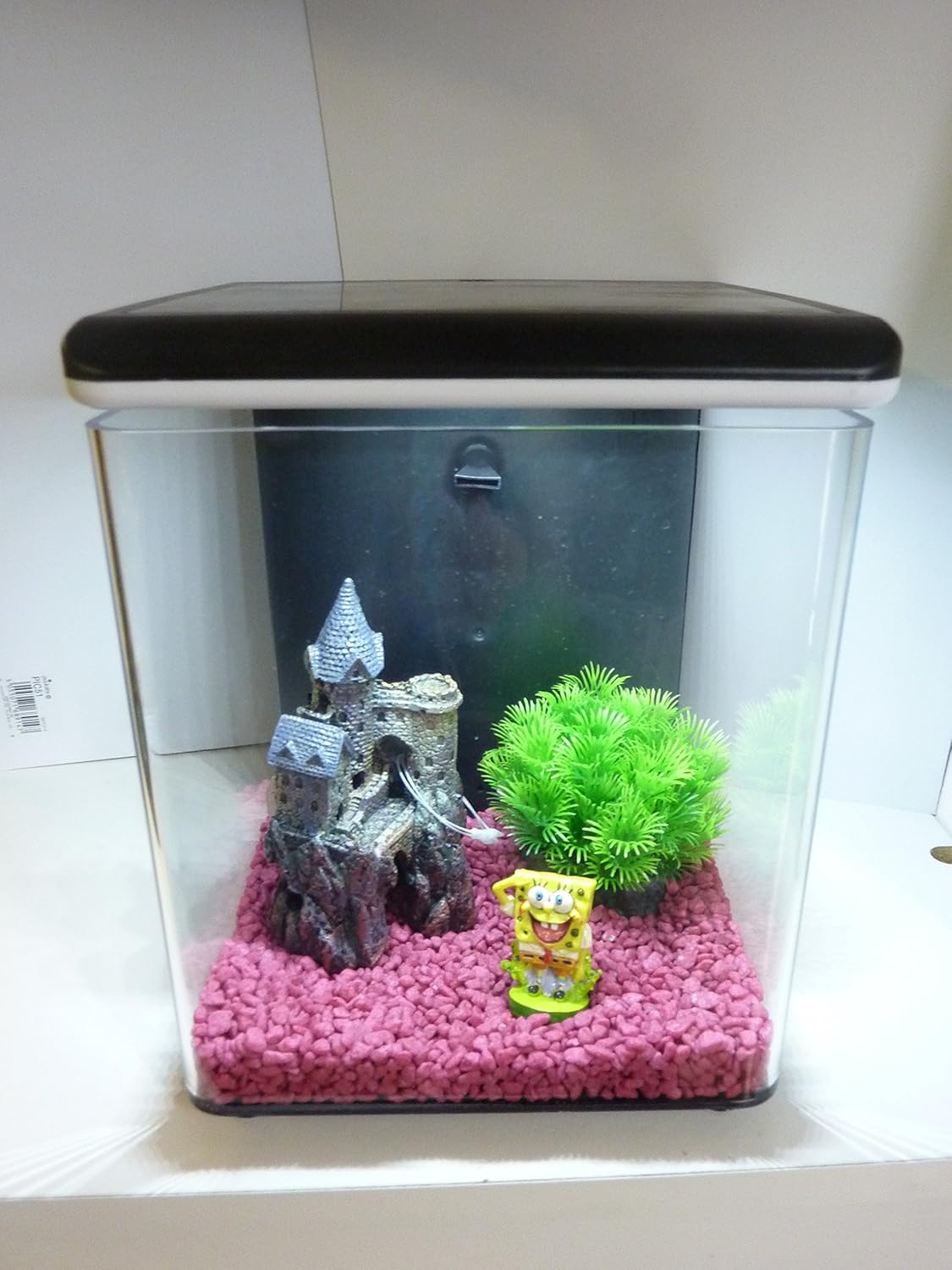 Mini 8 Fish Tank, Complete Home Aquarium, With Filter & L.E.D Light