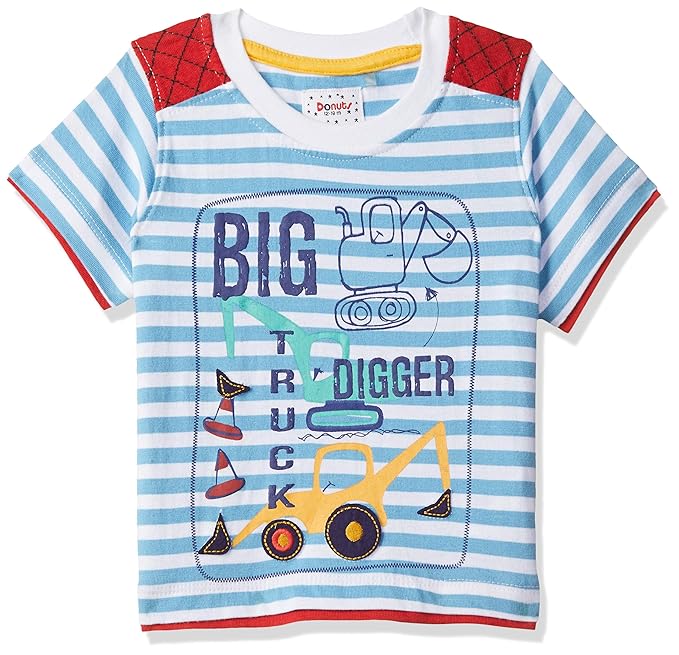 Baby Boys Plain Regular Fit T-Shirt