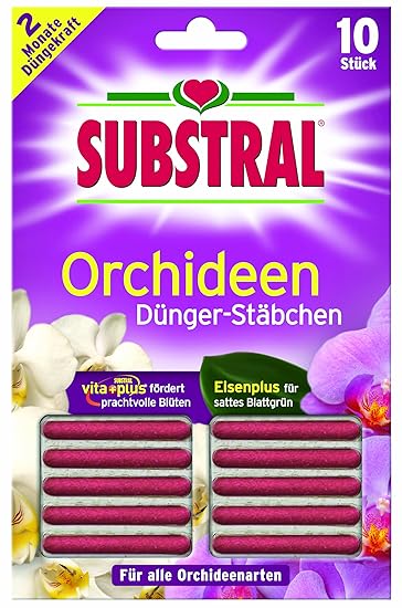 SUBSTRAL® Orchideen-Düngestäbchen 'Vita Plus', 10 Stück