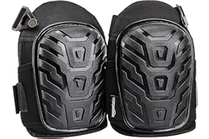鶹 Basics Professional Gel Cushion Knee Pads - 1 Pair, Black