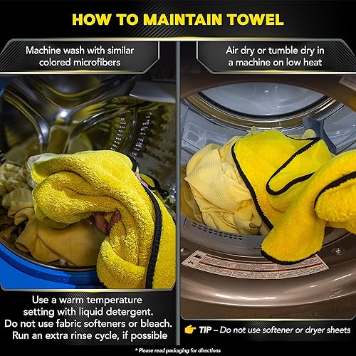 Meguiar's X190400 Supreme Shine Drying Towel, Large Super Plush‚