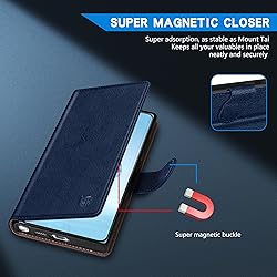 ZZXX for OnePlus 12R Wallet Case with [RFID