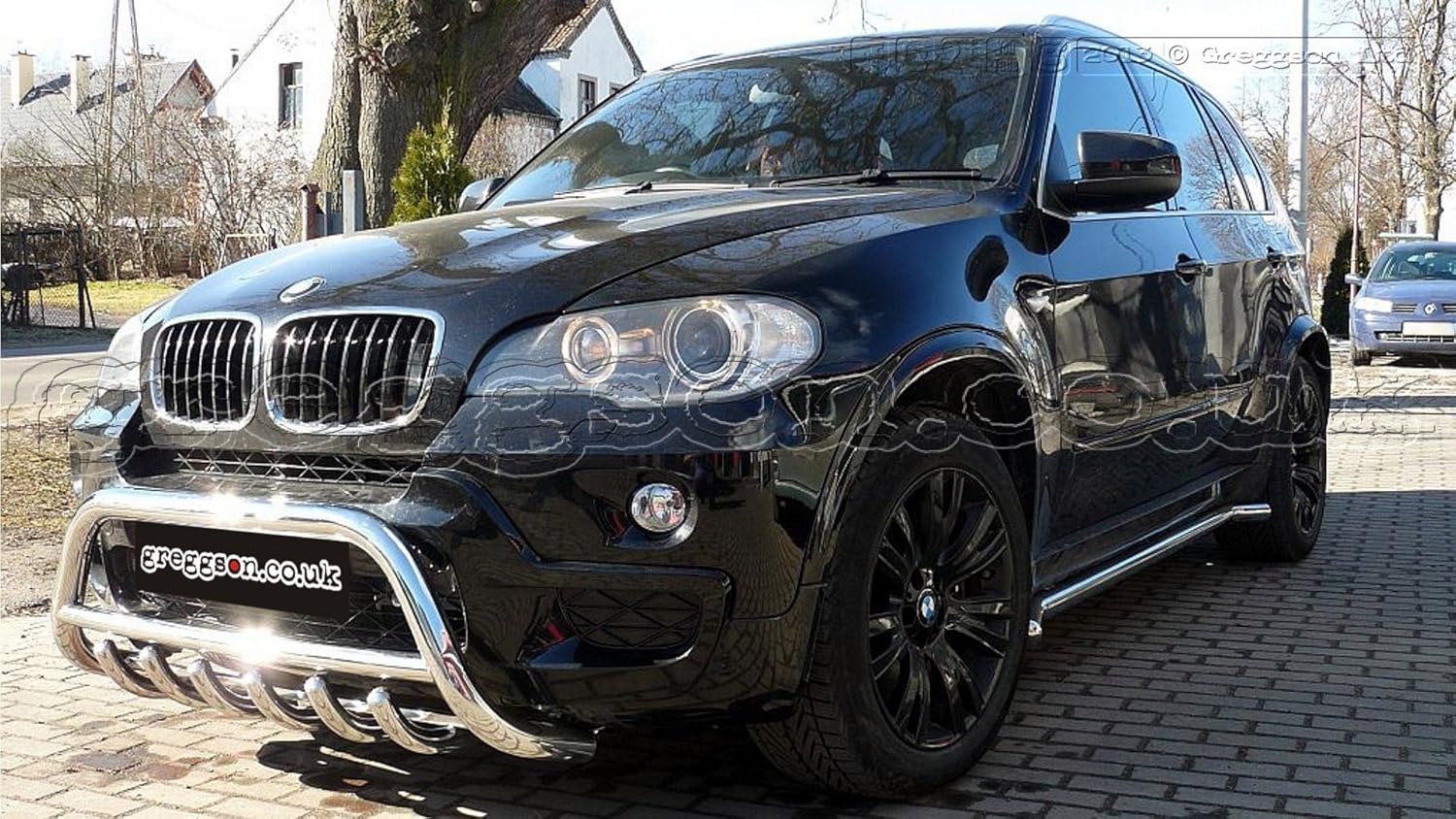 BMW X5 E70 Stainless Steel Side Bars Greggson Amazon.co.uk Car