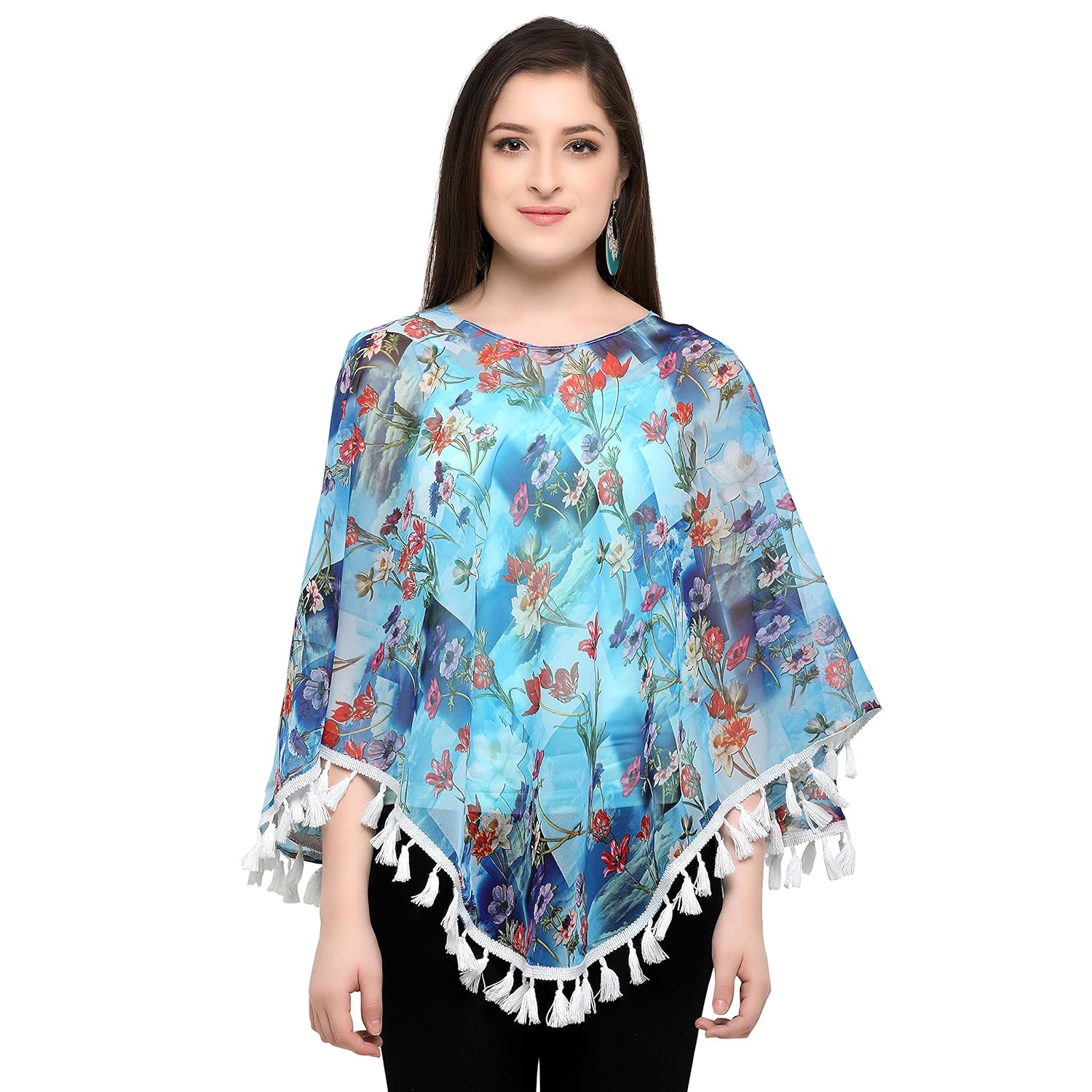 chakudee women's tunic short top for jeans plain diamond creap top for daily wear stylish casual and western wear women/girls top