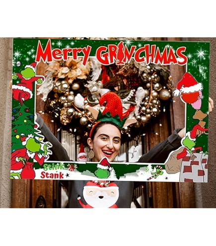 Be Merry Christmas Banner - Gold Glitter Holiday Garland For Tree Decor & Photo Booth