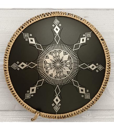 Amazon.com: GUDA DRUM Freezbee Pandrum with Rope Decoration and