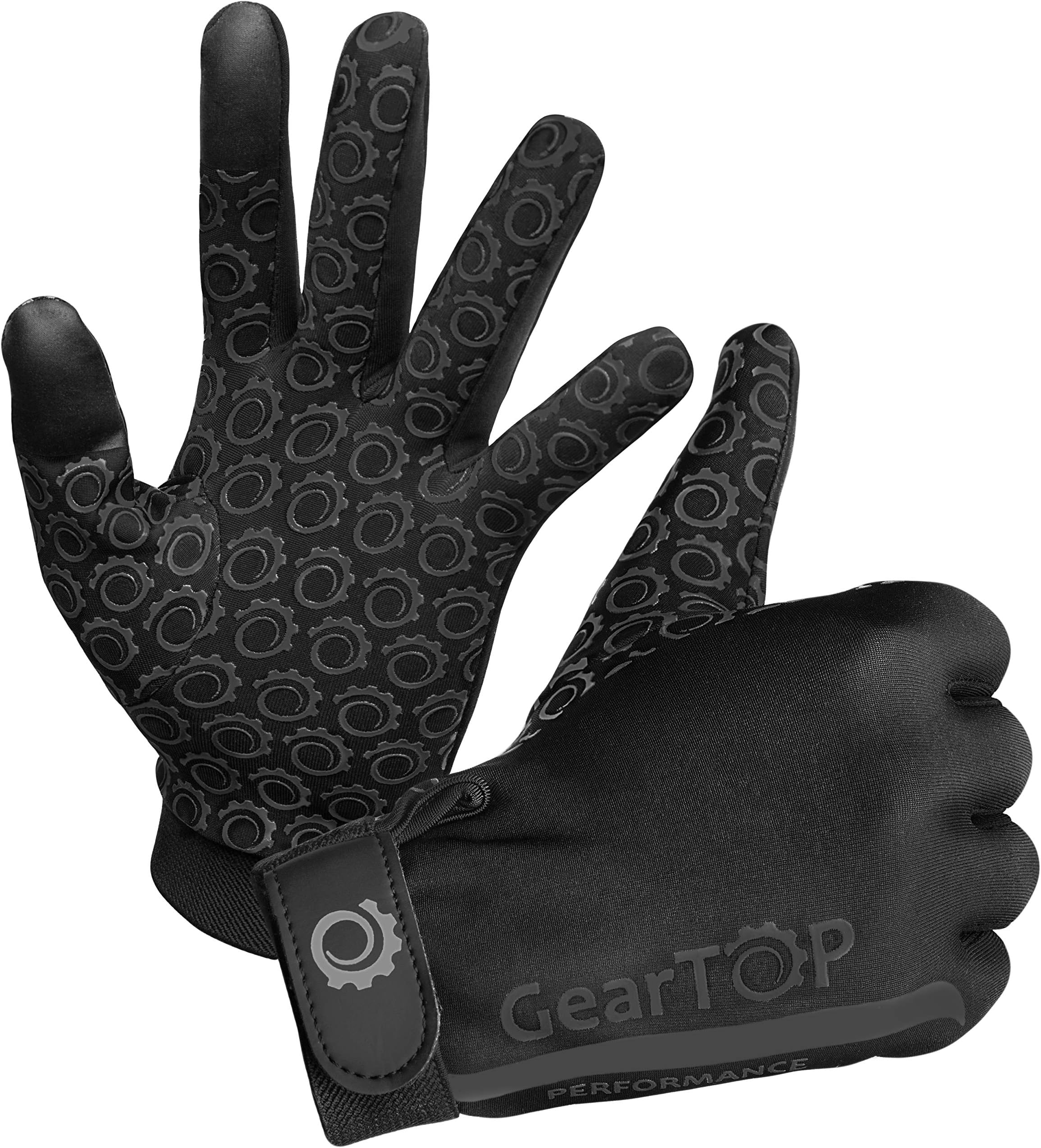GearTOP Touch Screen Gloves, Multi-Functional Glove for Smartphones, Running, Cycling, Biking, Hiking and More