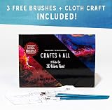 Crafts 4 ALL 24-Color Fabric Paint Set for T-Shirts, Shoes, Canvas & More view 3