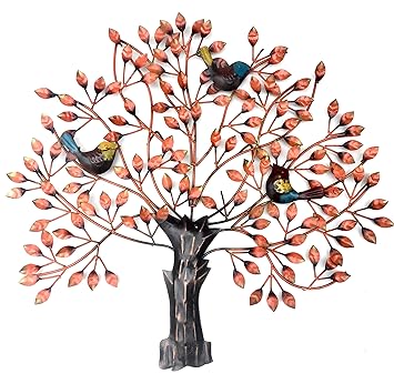 Buy Elegant Wall Hanging Wall Decor Handmade Metal Art Tree Of