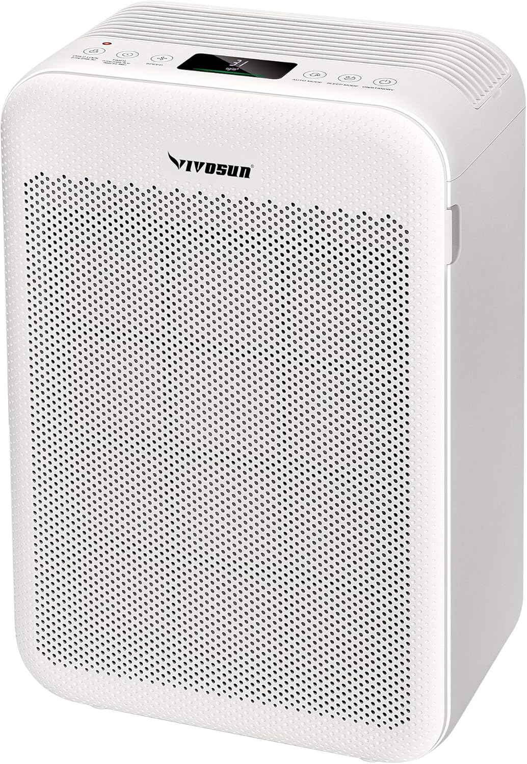 VIVOSUN 5-in-1 Air Purifier with H13 True HEPA Filter for Large Rooms up to 700 Sqft, Allergies, Pets, Pollen, Smoke, Dust, Odors Eliminator with PM2.5 Indicator, White