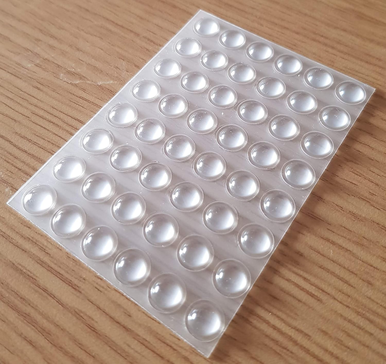 Mofun® 100 PCS Mini Clear Self Adhesive Domed Rubber Feet, Bumper Stops For Coasters, Furniture - View #12