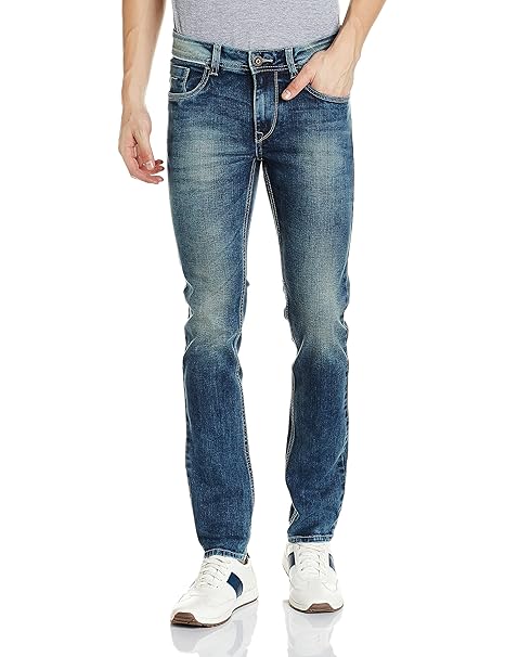 flying machine slim men blue jeans