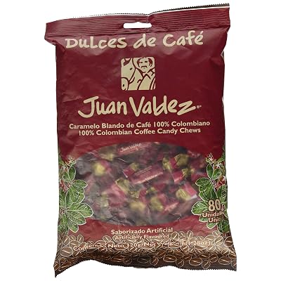 Juan Valdez Coffee Candies Pack of 80