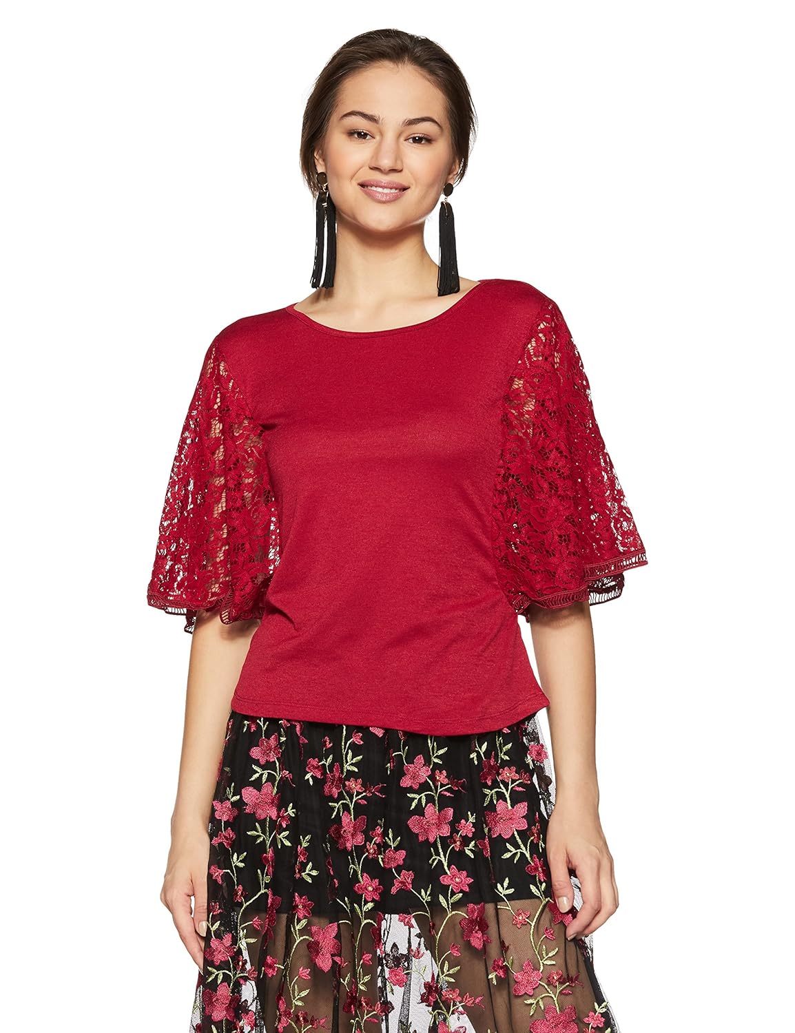 annabelle by pantaloons women's tunic top