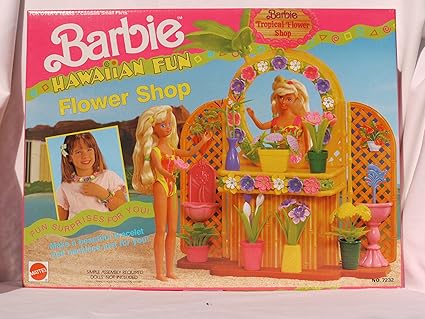barbie flower shop