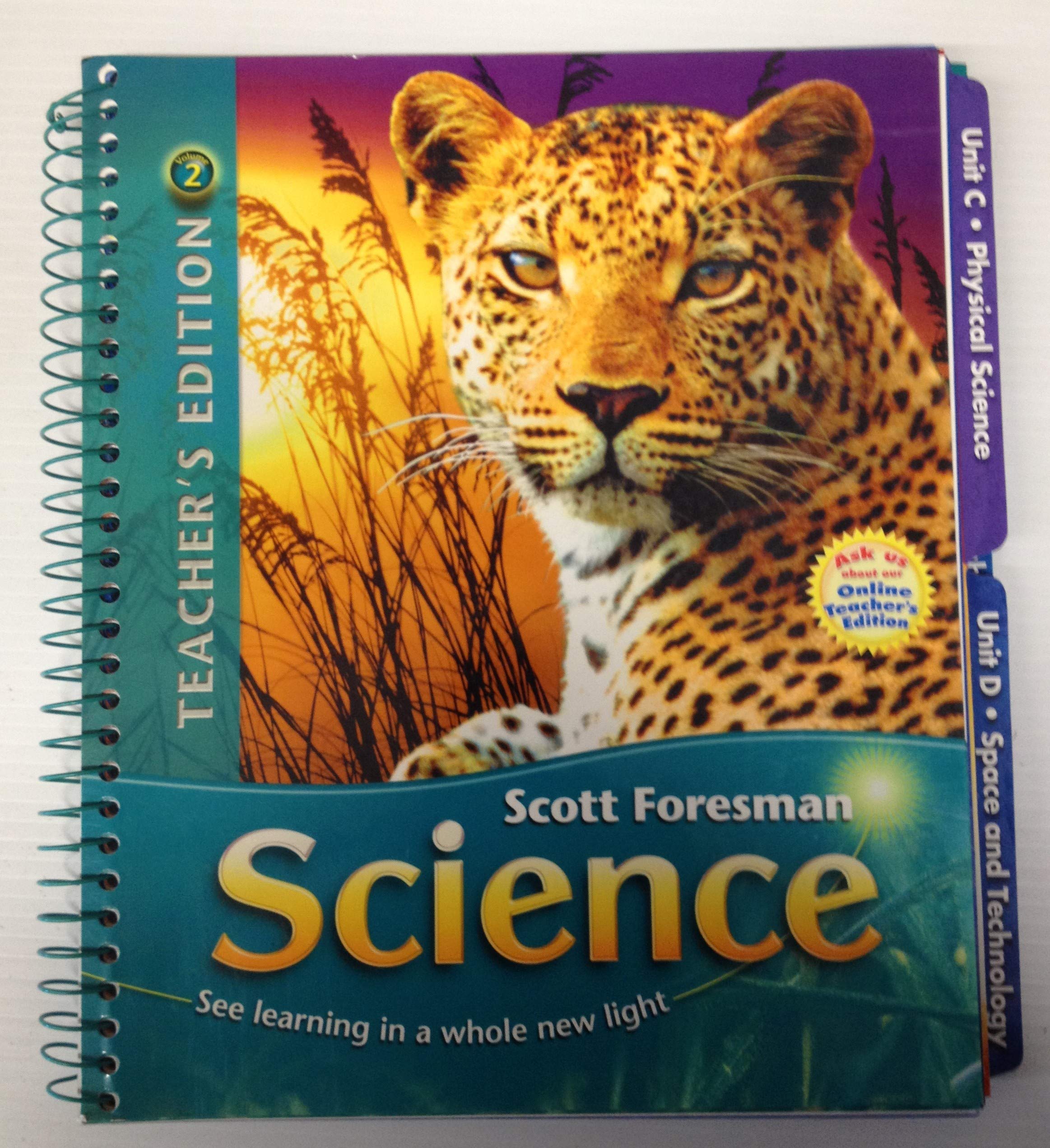 Scott Foresman Science Grade 6 Teacher S Edition Volume 2 Timothy Cooney 9780328115969 Amazon Com Books