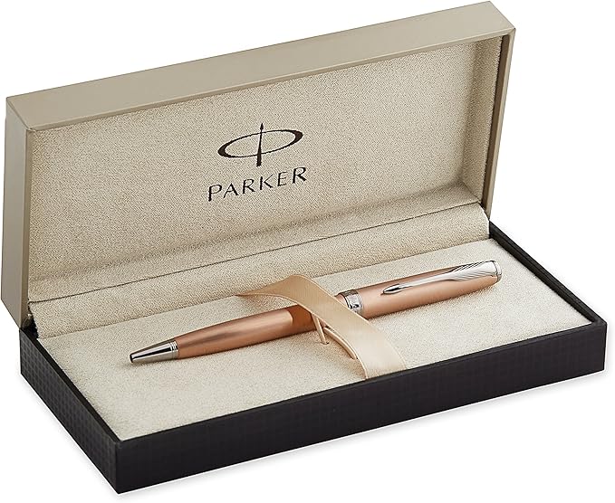 Parker Pink Gold, Ballpoint Pen with Medium Black refill