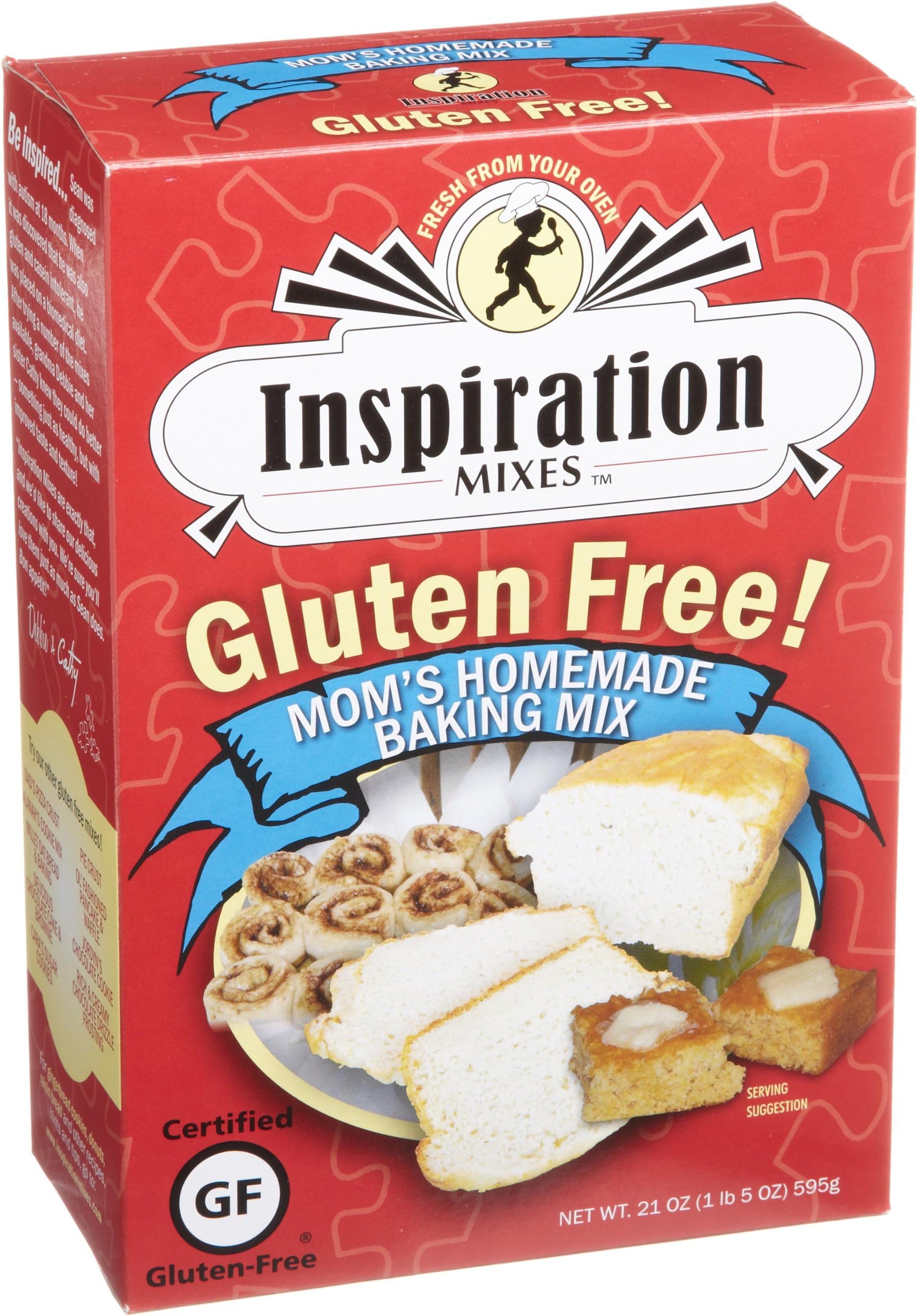 Inspiration Mixes Gluten Free Mom's Homemade Baking Mix, 21 Ounce