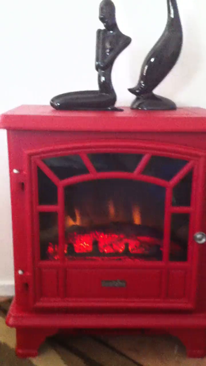 Customer reviews Duraflame Red Electric Stove — 4600 BTU