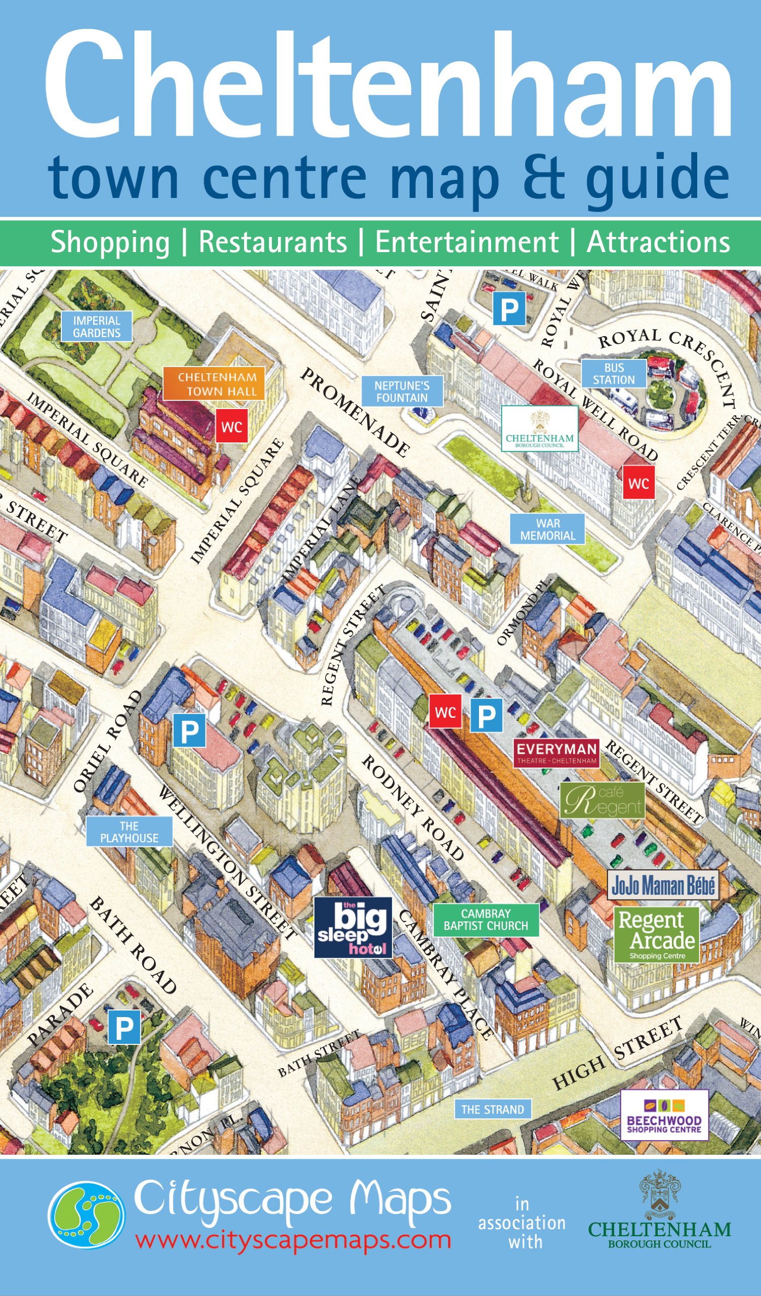 Cheltenham Town Centre Map Buy Cheltenham Town Centre Map And Guide Book Online At Low Prices In India  | Cheltenham Town Centre Map And Guide Reviews & Ratings - Amazon