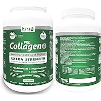825gm (29oz) Hydrolyzed Bovine Collagen Peptides Protein featuring 10,000 mg of Peptan, Better Absorption, Grass Fed, Extra S