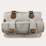 My Babiie Changing Bag Tote Oatmeal Herringbone - Insulated Bottle Holder, Mat view 5
