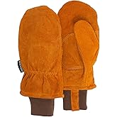 Quietwear mens Leather Mitten