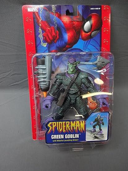 spiderman green goblin action figure