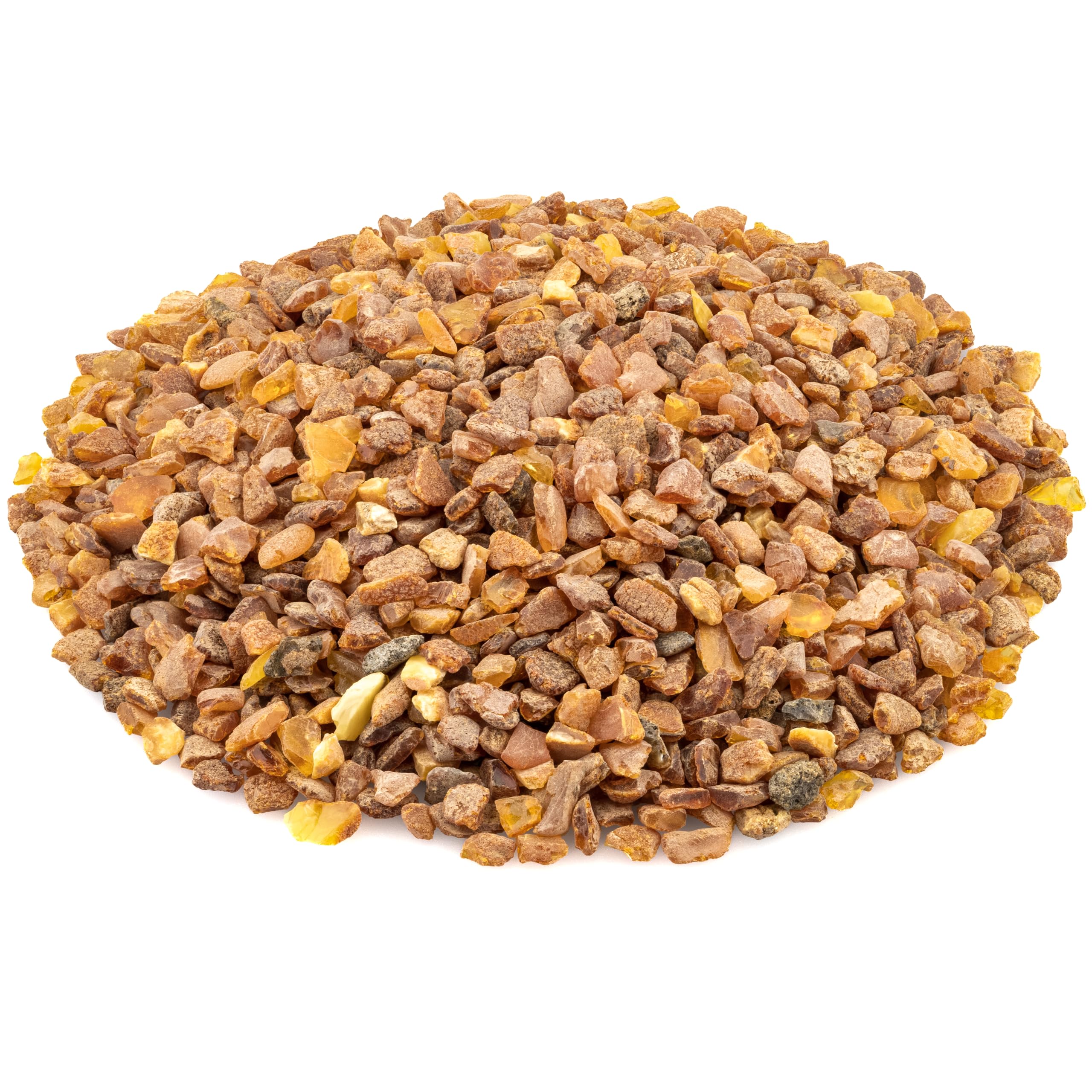 Amber Stones Polished and Raw 100% Natural Baltic Chips Resin Ambar Piedra for DIY Crafting Jewelry and Beading Loose Beads (No Holes) - Amber Culture