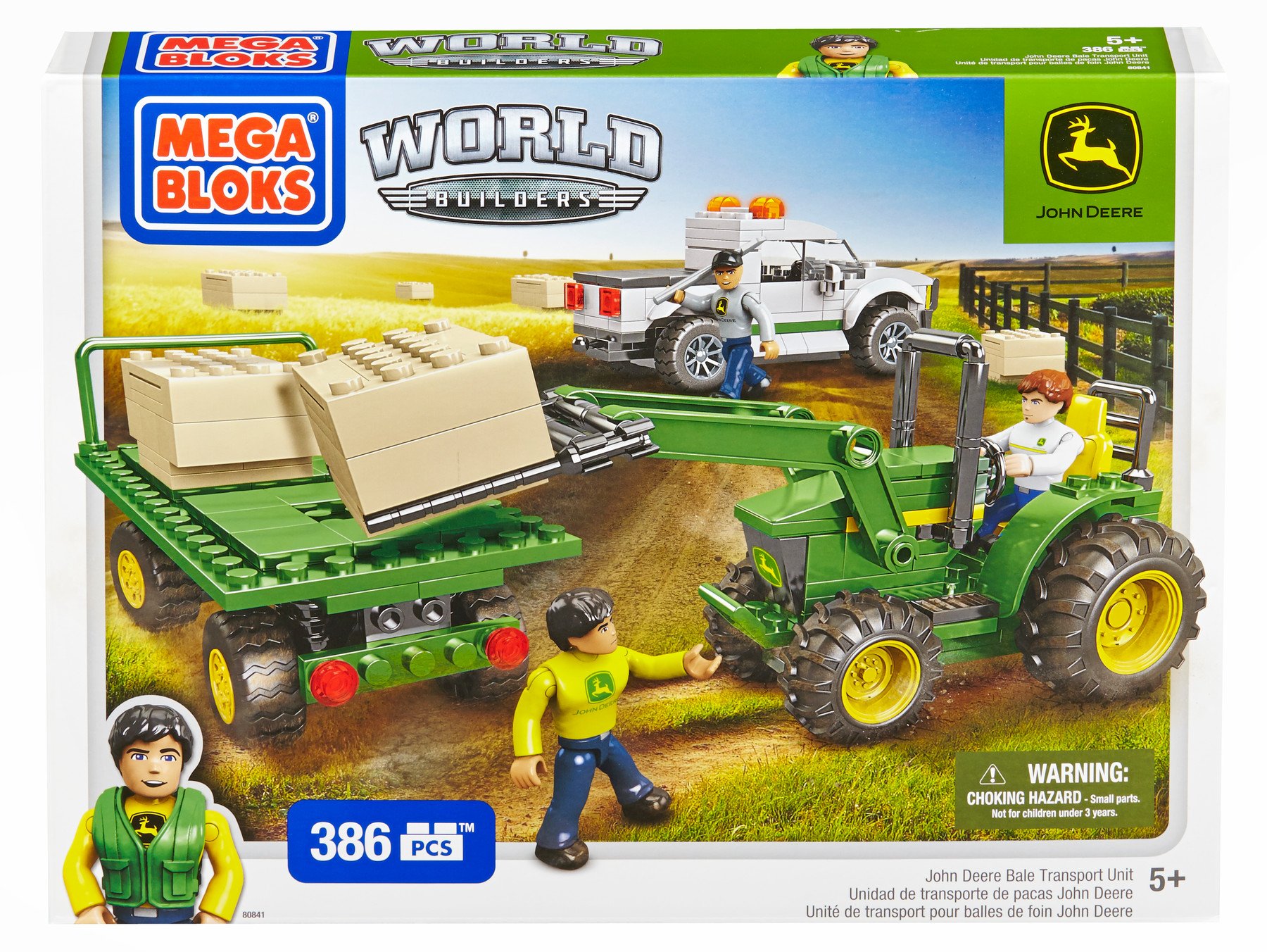mega bloks john deere transforming tractor