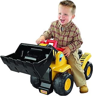 fisher price ride on construction truck