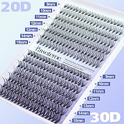 Pawotence Lash Extension Kit DIY 280pcs Individual