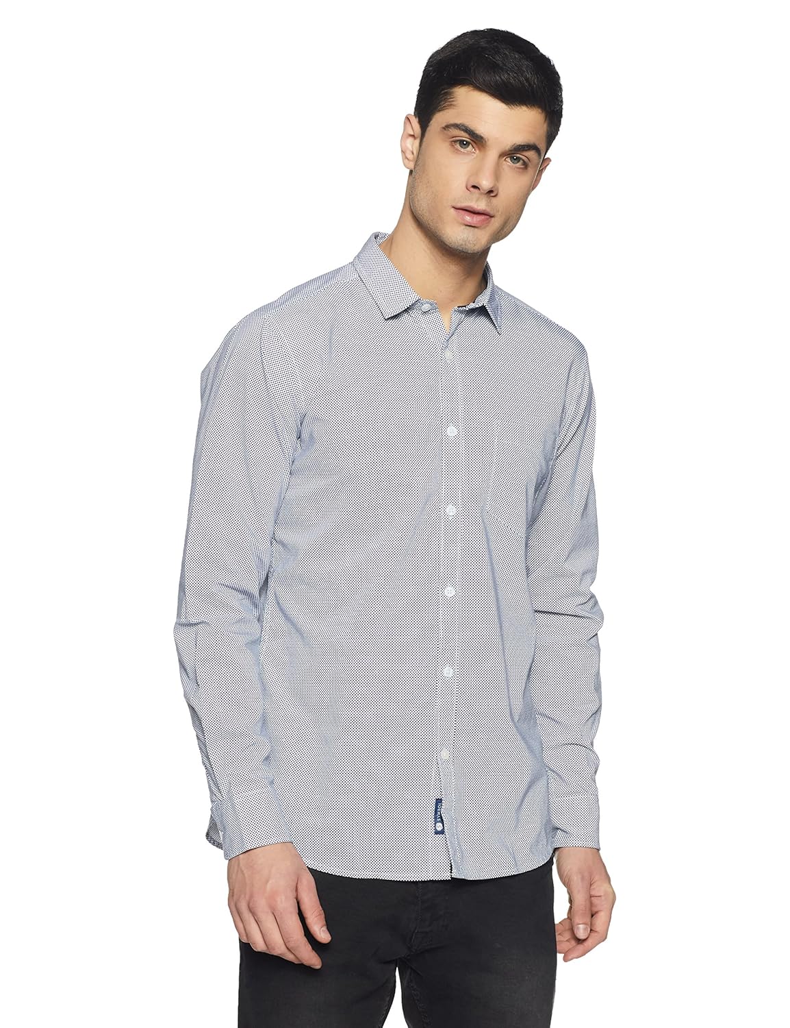 symbol amazon brand men's regular fit casual shirt