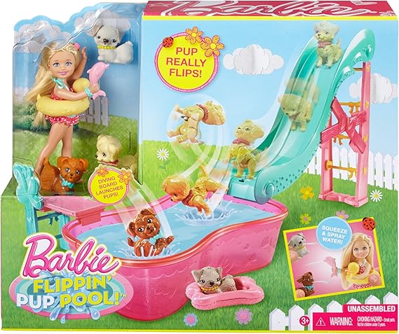 barbie chelsea pool