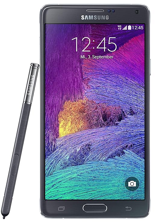 Samsung Galaxy Note 4 Smartphone (5,7 Zoll (14,5 cm) Touch-Display, 32 GB Speicher, Android 4.4) schwarz (Generalüberholt)