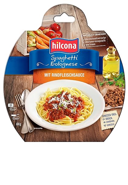 Hilcona Bolognese mit bissfesten Spaghetti, 400 g