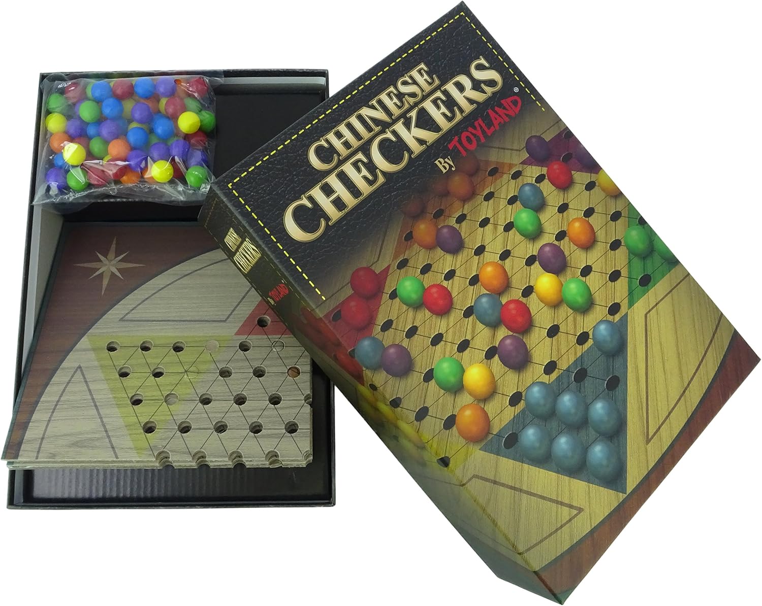 Toyland® Chinese Checkers - Family Games - Classic Board Games, Multicolor - Image 3