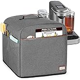 CURMIO Dust Cover Compatible with Bartesian Professional Cocktail Machine | for Premium, Professional, Duet Cocktail Maker Machine, Dustproof, Top Handle, Foldable, Anti-scratches