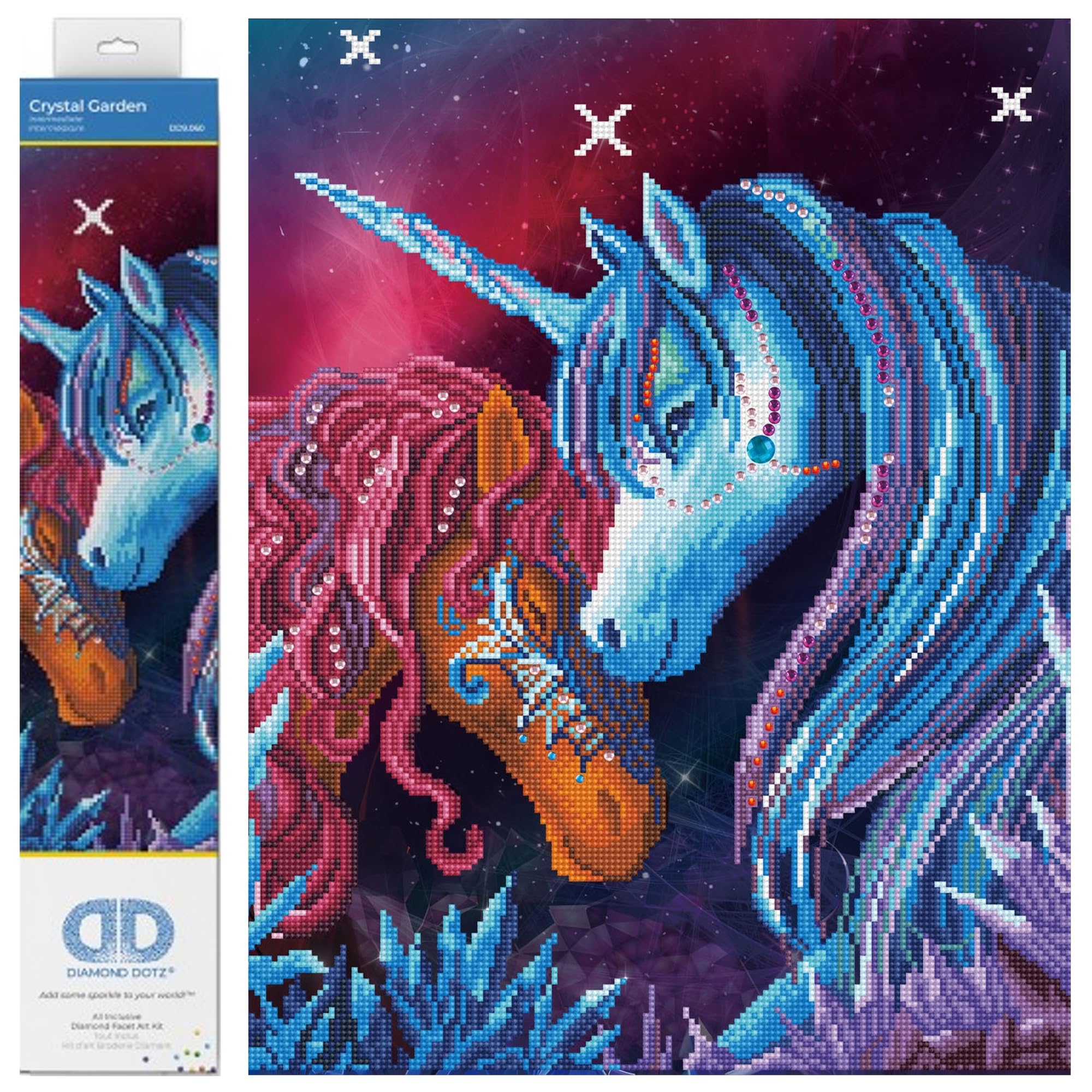 Diamond Dotz Painting Kit, Intermediate Kit, DD9