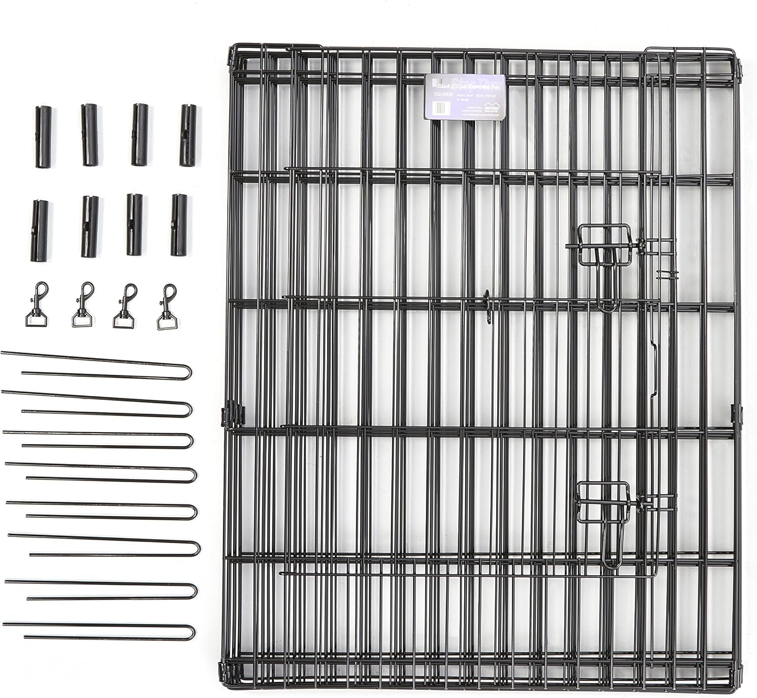 MidWest Homes for Pets Folding Metal Exercise Pen / Pet Playpen : Dog Exercise Pen : Pet Supplies