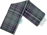 Amazing Health UNSCENTED Microwave Wheat Bag Turquoise Tartan 46cm Cotton view 4