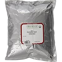 Frontier Coriander Seed Whole Certified Organic, 16 Ounce Bags (Pack of 2)