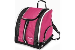 Athletico Ski Boot Bag – Skiing and Snowboarding Travel Luggage – Stores Gear Including Jacket, Helmet, Goggles, Gloves & Accessories – Venting and Grommets for Snow Drainage