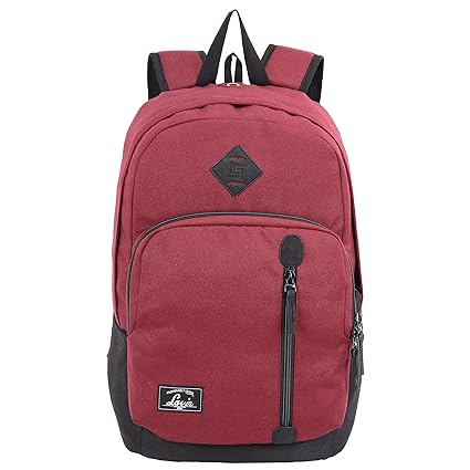 Lavie London 28 Ltrs Burgundy School Backpack (BUEI105144N3)