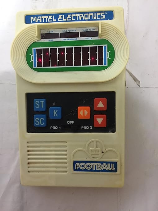 mattel electronics football 2 worth