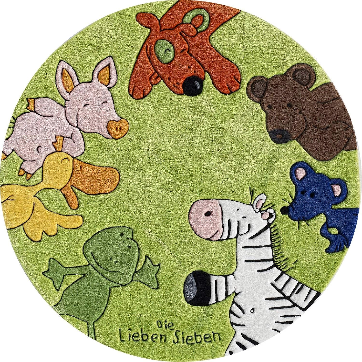 Unbekannt Die Lieben Sieben Ls 2195 01r Kinderteppich 130 Cm