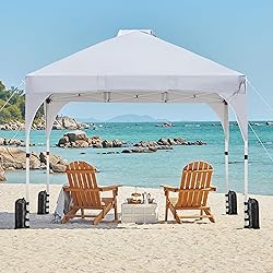 Yaheetech 10x10 Pop Up Canopy Tent with Vent, Easy