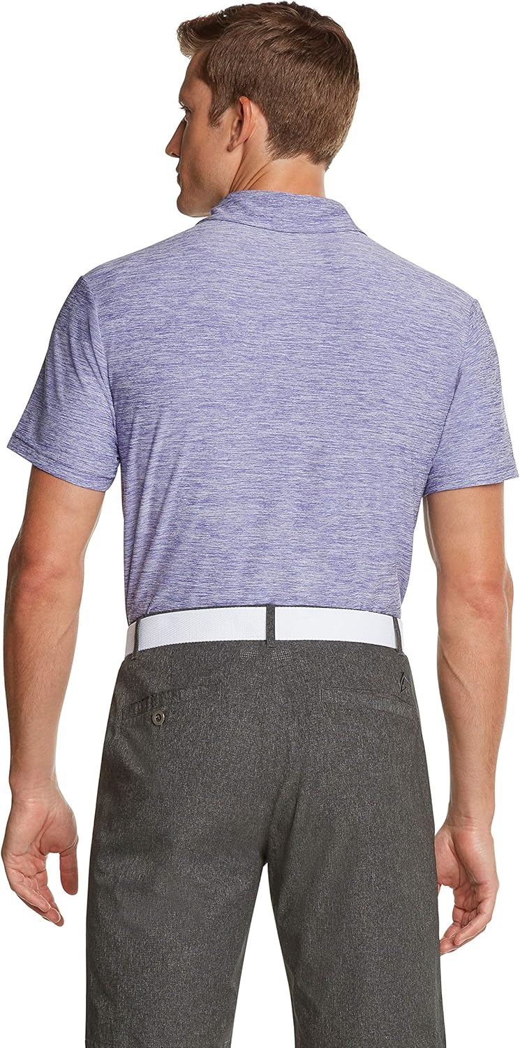 Three Sixty Six Golf Shirts for Men - Dry Fit Short-Sleeve Polo, Athletic Casual Collared T-Shirt : Clothing