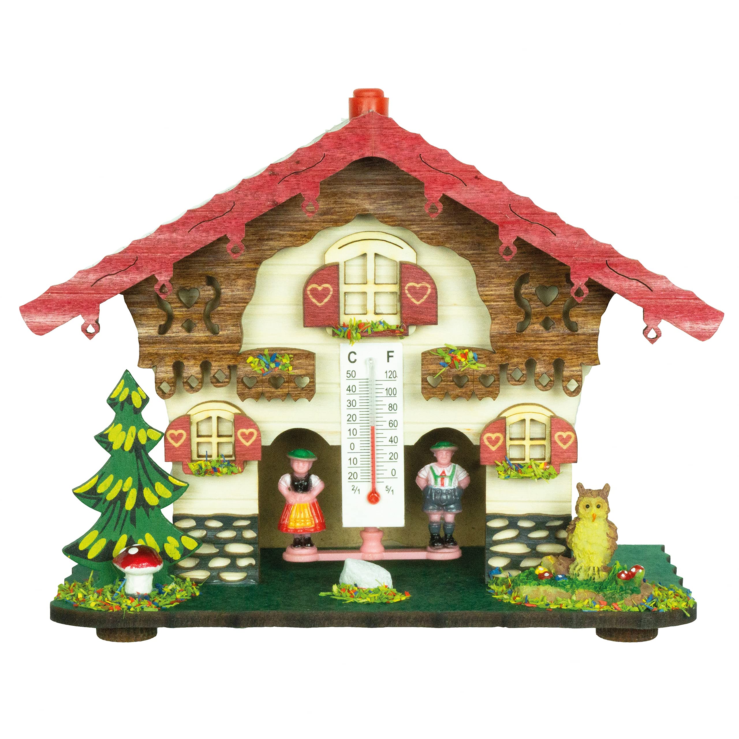 Trenkle German Black Forest weather house TU 825